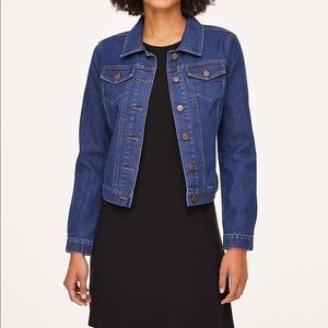 Loft dark blue denim jacket